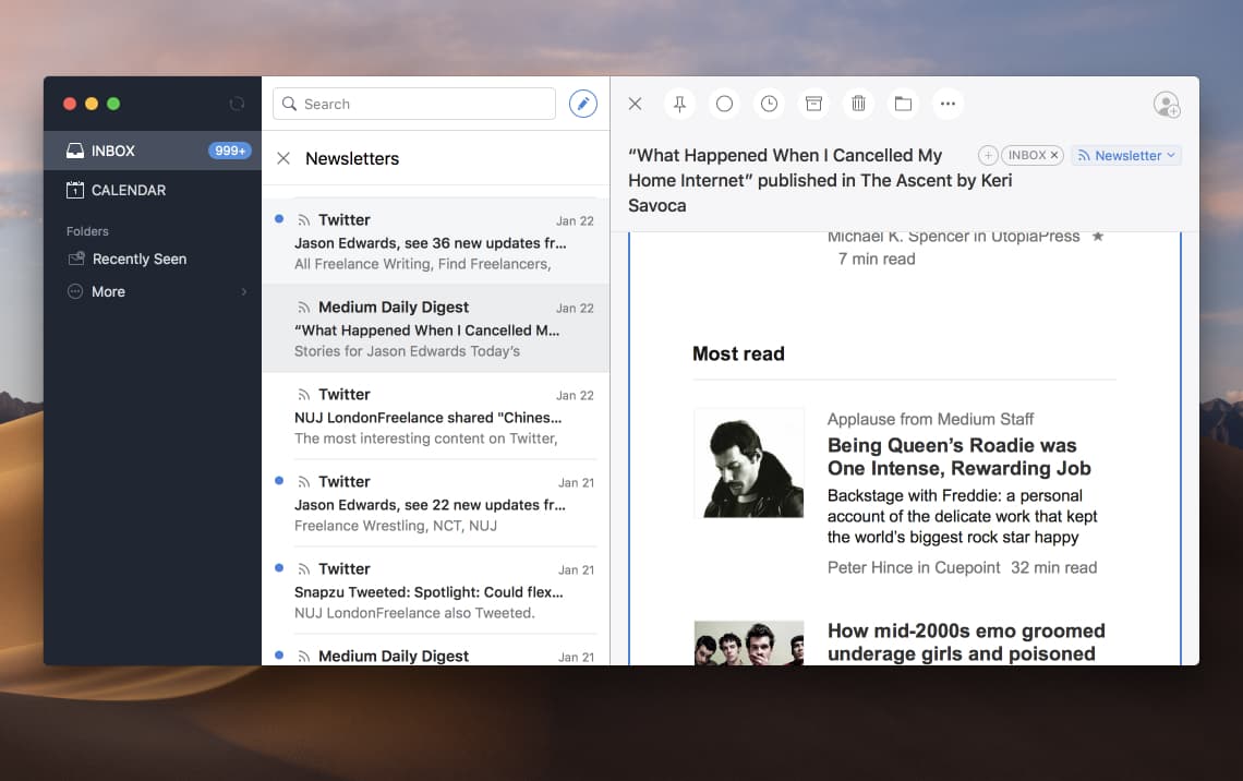decent email app for mac